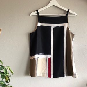 Theory Abstract Silk Tank
